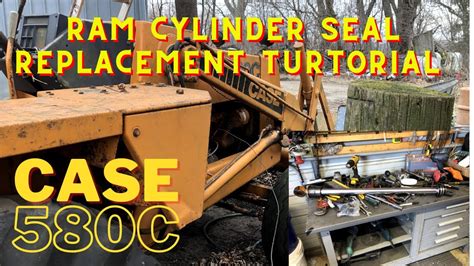 case loader cylinder replacement